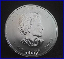 2013 $8 Canadian Silver 1.5 Troy oz Polar Bear. 9999 Fine