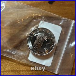 2016 $8 Canadian Silver 1.5 Troy oz White Falcon. 9999 Fine