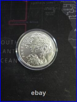 2016 Freedom Girl Silver Shield Silver Round Coin 1 oz. 999 Fine Silver 2016 Freedom Girl Silver Shield Silver Round Coin 1 oz. 999 Fine Silver