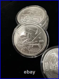 2016 Silverbug Island MERMAID 1 Oz 999 FINE Silver BU Coin Round Bullion TREASUR