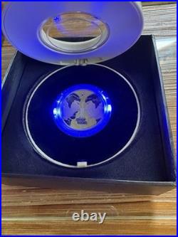 2017 Tuvalu STAR TREK MIRROR /MIRROR 1 Troy Oz 99.99 FINE SILVER Coin