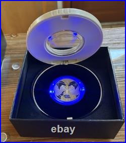 2017 Tuvalu STAR TREK MIRROR /MIRROR 1 Troy Oz 99.99 FINE SILVER Coin