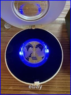2017 Tuvalu STAR TREK MIRROR /MIRROR 1 Troy Oz 99.99 FINE SILVER Coin