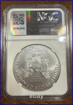 2018 Silver Eagle NGC MS69? 1oz. 999 Fine Silver Bullion Coin
