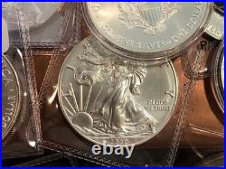 2020 American Silver Eagle 1 Oz. 999 Fine Silver Bullion Lot Of 10 Coins 10 Oz