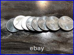 2021 South African Silver Krugerrand 1 Oz. 999 Fine Silver Bullion Coin Lot 8 Oz