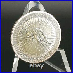 2022 Australia 1 oz Silver Kangaroo Coin. 9999 Fine Silver Perth Mint $1