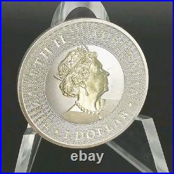 2022 Australia 1 oz Silver Kangaroo Coin. 9999 Fine Silver Perth Mint $1