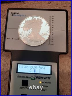 2022 Giant Walking Liberty Eagle 3 oz. 999 Fine Silver Round Coin Quarter Pound