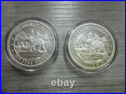 2022 Trump The Great MAGA King 2X 2oz. 999 Fine Silver Rounds 4 total ounces