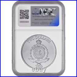2023 NGC MS70 Tree of Life 1 oz. 9999 FINE Silver Coin Truth Series Graded Slab