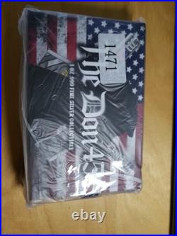 2024 1 Oz. 999 Fine Silver The Don 45 Donald Trump 45 Pistol Shaped Bar #1466