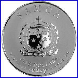 2024 5 oz GRANT Silver Coin. 9999 Fine Silver Proof Like Commander Series
