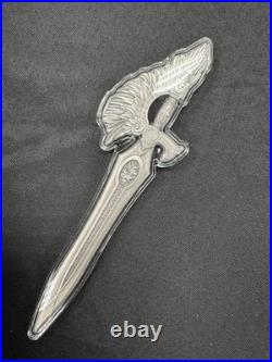 2024 Komsco South Korea Sword of St. Gabriel 2.5 oz. 999 fine silver bar