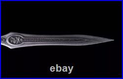 2024 The Sword of St. Gabriel 2.5 oz Silver. 999 Fine Silver- 15,000