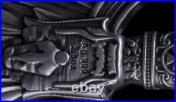 2024 The Sword of St. Gabriel 2.5 oz Silver. 999 Fine Silver- 15,000