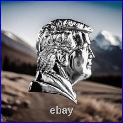 2024 Trump Presidential Medal 9999 Fine Silver Round, 1oz Future Value 4avalible