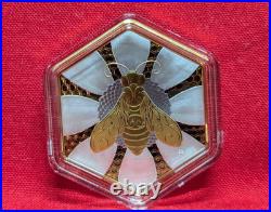 2025 $20 Fine Silver Coin Nature's Delight The Honey Bee 99.99% Pure