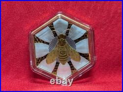 2025 $20 Fine Silver Coin Nature's Delight The Honey Bee 99.99% Pure