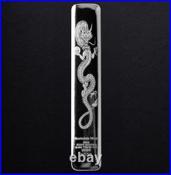 2025 Lucky Dragon Silver Bar 8.88 oz. 999 Fine Silver Bullion Bar #A237