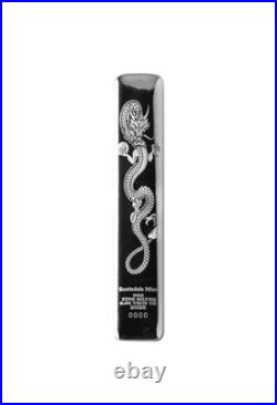 2025 Lucky Dragon Silver Bar 8.88 oz. 999 Fine Silver Bullion Bar #A237