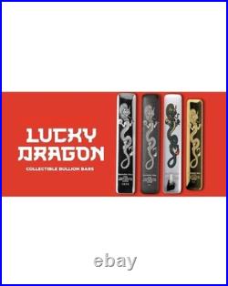 2025 Lucky Dragon Silver Bar 8.88 oz. 999 Fine Silver Bullion Bar #A237
