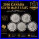 2026_Canada_Silver_Maple_Leaf_1_oz_BU_Lot_of_5_9999_Fine_Silver_Coins_01_wv