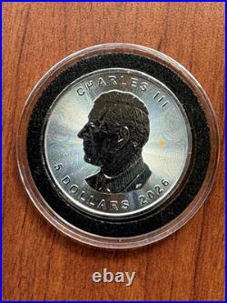 2026 Canada Silver Maple Leaf 1 oz BU Lot of 5.9999 Fine Silver Coins