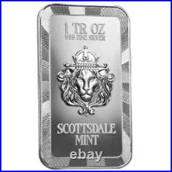 2026 Color Lucky Dragon Zhènyuè Silver Bar 1 Troy Oz. 999 Fine Art Bar INSTOCK