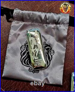 2026 Lunar Year of the Horse 100g. 999 Fine Silver Bar with SDM Bag