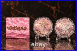 2026 Silver Eagle 1 oz Fine Silver Smoky Mountain Angel Dolly Parton PRE SALE