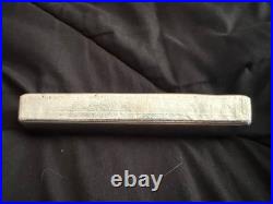 20 oz Silver Bar by Scottsdale Mint Long Cast. 999 Fine Silver Bullion #A397