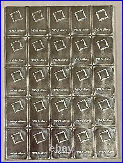 (20x) PURE. 999 Fine Silver Bars Premium New Bullion Estate Lot Valcambi