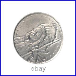 20x Silver Bullion Rounds Bars. 999 Fine (Estate Lot) + 8 Gold Flakes Vials