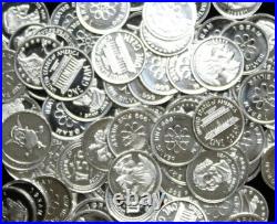 (25x) Pure. 999 Fine Silver Pieces Premium Rare New Bullion Estate Lot Designs