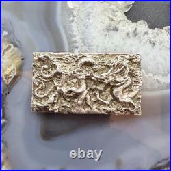 2.3 Troy Ounce of. 999 Fine Silver Bar Dragon #PX. EO
