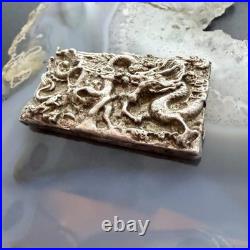 2.3 Troy Ounce of. 999 Fine Silver Bar Dragon #PX. EO
