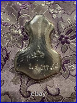 2.5 Ozt Fine Silver Anchor Hand Poured Bullion