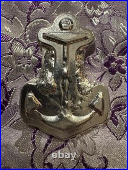2.5 Ozt Fine Silver Anchor Hand Poured Bullion