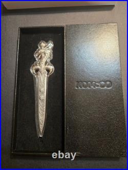2.5 ozt. 999 Fine Silver Sword Of Chiwoo In Capsule With Box KOMSCO