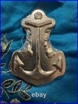 2.88 Ozt Silver Anchor hand poured Fine 0.999
