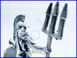 2.9 oz Hand Poured Silver Bar 999 Fine Britannia Cast Art Ingot Bullion Statue