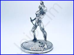 2.9 oz Hand Poured Silver Bar. 999 Fine Statue Panthro ThunderCats Cast Bullion