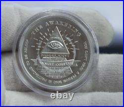 2 oz 2022.9999 Fine Silver Round The Awakening Liberty Front