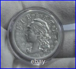 2 oz 2022.9999 Fine Silver Round The Awakening Liberty Front