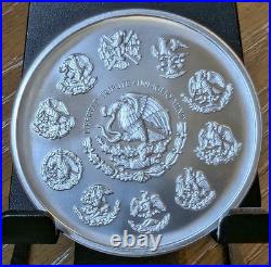 2 oz. 2025 Modern LIBERTAD coin tribute 50mm BU round. 999 fine silver