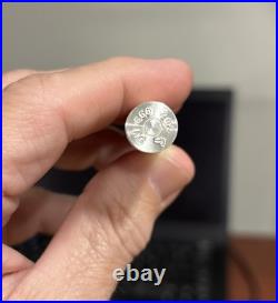 2 oz. 999 Fine Silver Bullet. 308 Caliber Rare Find And Great Collectors Piece