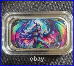 2 oz. 999 Fine Silver Hayleybug Mint Havoc In Scales #73 of ONLY 175 Made