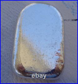 2 oz. MPM Tombstone shaped ingot. 999 fine silver