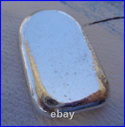 2 oz. MPM Tombstone shaped ingot. 999 fine silver